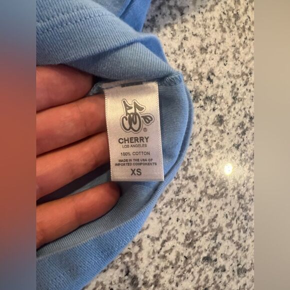 Cherry LA women’s crop top - Picture 2 of 3